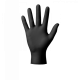 Rękawice nitrylowe bezpudrowe 50 sztuk Mercator Gogrip Black rozmiar - 3
